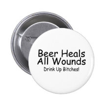 La cerveza cura todas las heridas pin