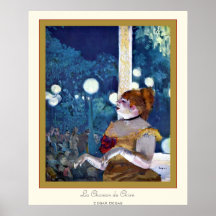 La Chanson du Chien~ Edgar Degas Impresiones