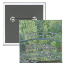 La charca de Waterlily: Armonía verde, 1899 Pin