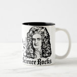La ciencia de sir Isaac Newton oscila las tazas