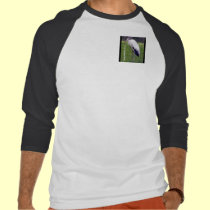 La cigüeña de madera camisetas