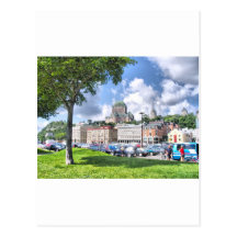 La ciudad de Quebec Tarjeta Postal