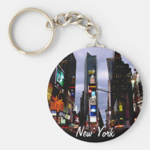 La ciudad del Times Square del llavero de Nueva Yo