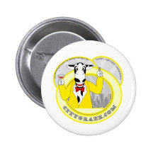 La ciudad pasta amarillo pin