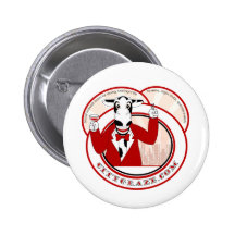 La ciudad pasta rojo pin