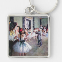 La clase de danza de Edgar Degas, ballet del vinta Llavero