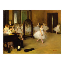 La clase de danza postal