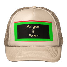 ¡!   La cólera de UCreate es miedo Gorros Bordados
