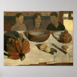 La comida, 1891 poster