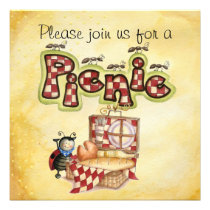 la comida campestre invita invitaciones