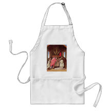 La comunión pasada de St Jerome por Botticelli Delantales