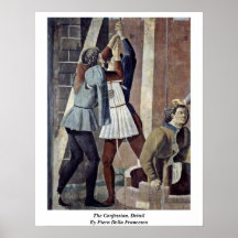 La confesión. Detalle de Piero della Francesca Impresiones
