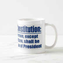 La constitución dice…. tazas