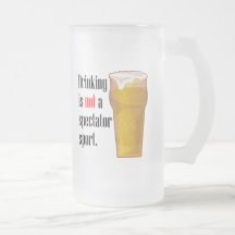 La consumición no es un deporte espectador taza de café