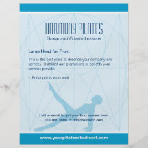 La convergente alinea el aviador de Pilates Tarjetas Publicitarias