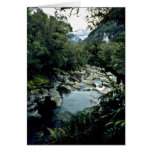 La corriente de la montaña, parque nacional de Fio Tarjeta
