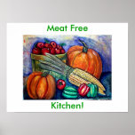 ¡La COSECHA del OTOÑO, carne libera, cocina! Poster
