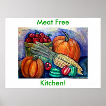 ¡La COSECHA del OTOÑO, carne libera, cocina! Poster