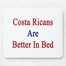 La costa Ricans es mejor en cama Tapetes De Raton