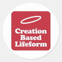 La creación basó al pegatina de Lifeform