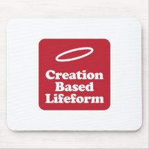 La creación basó el cojín de ratón de Lifeform Alfombrillas De Ratón