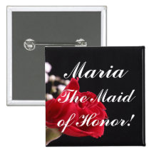 La criada del honor pins