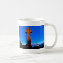 La cruz céltica tazas