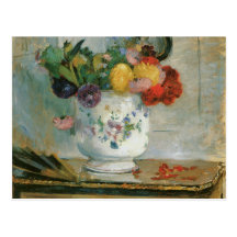 La dalia florece la postal de la bella arte