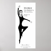 La danza de Tiffany tiene gusto de nadie arte de o Posters