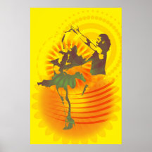 La danza hermosa poster