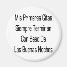 La de Beso De de la estafa del Mis Primeras Citas  Imán Para Frigorifico