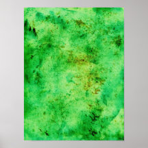 La decoración verde del misterio diseña el poster