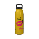 ¡La del la de Ooh! Botella de agua (amarillo)