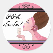 ¡La del La de OOh! Pegatinas de DIVAtude