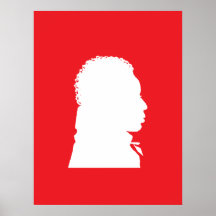 la derecha africana del poster del arte