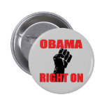 LA DERECHA DE OBAMA ENCENDIDO PIN
