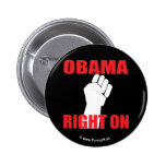 LA DERECHA DE OBAMA ENCENDIDO PINS