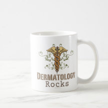 La dermatología oscila la taza del caduceo