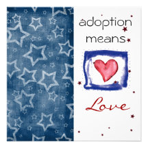 La ducha de la adopción invita invitacion personal 