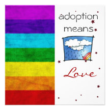 La ducha de la adopción invita invitación