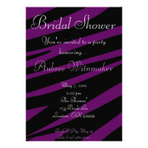 La ducha de TigerPrintBridal invita Comunicados Personales