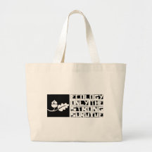 La ecología sobrevive bolsa de mano