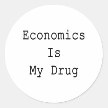 La economía es mi droga etiqueta