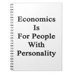 La economía está para la gente con personalidad libreta espiral