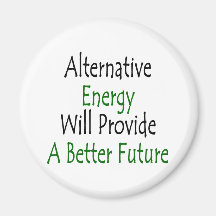 La energía alternativa proporcionará un mejor futu imán para frigorífico
