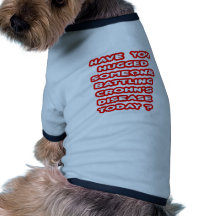 ¿La enfermedad alguien de Crohn de lucha abrazado? Camisa De Perro
