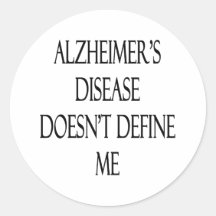 La enfermedad de Alzheimer no me define Etiquetas