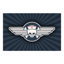 La enfermera del pirata se va volando III Papelería De Diseño