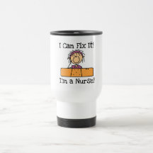 La enfermera I puede fijarlo las camisetas y los r Tazas De Café