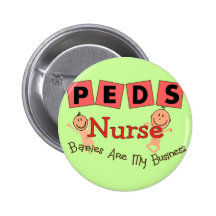 La enfermera pediátrica "bebés es mi negocio " pin